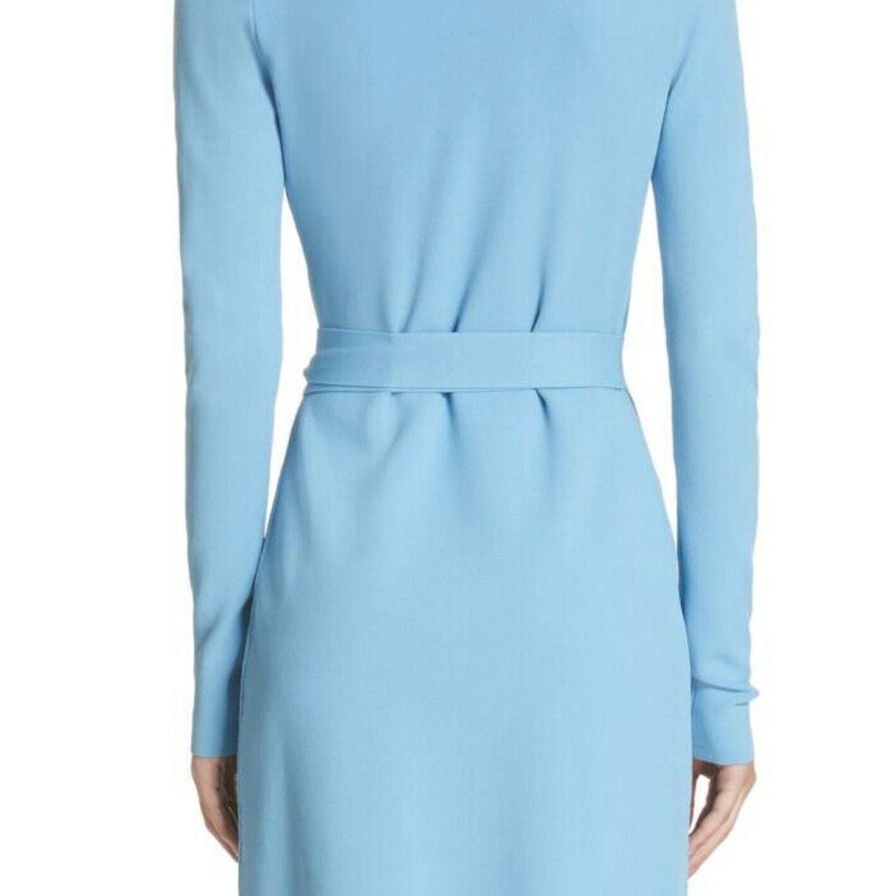 NWT DIANE VON FURSTENBERG Large Blue Dress - Picture 2 of 4